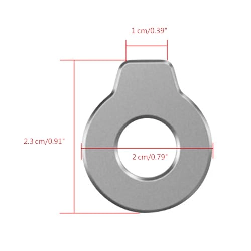 Round Flat Screw Wrench - Metal 1/4 screw