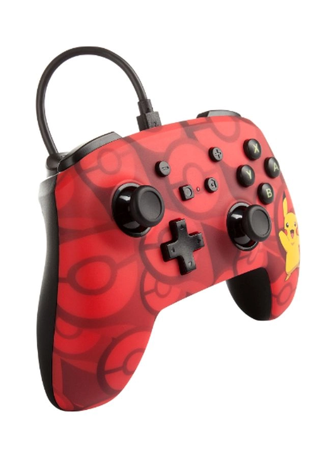 Nintendo Switch Enhanced Wired Controller Pikachu Moods