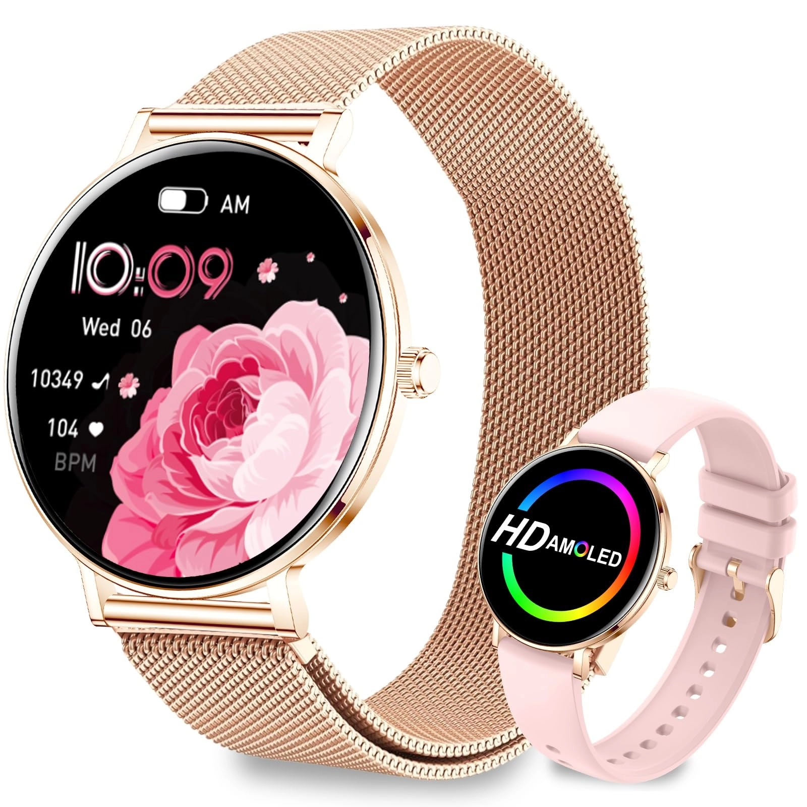 smartwatch donna rotondo Stainless Steel