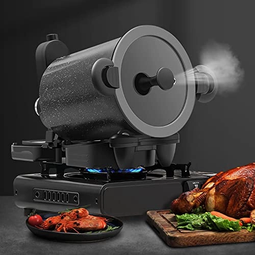 Automatic Cooking Machine - Portable Foldable 360° Automatic Rotation