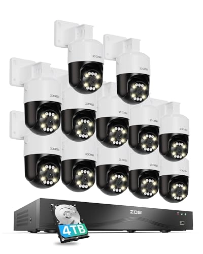 Security Camera System - 12Cam 16CH 4K 8MP