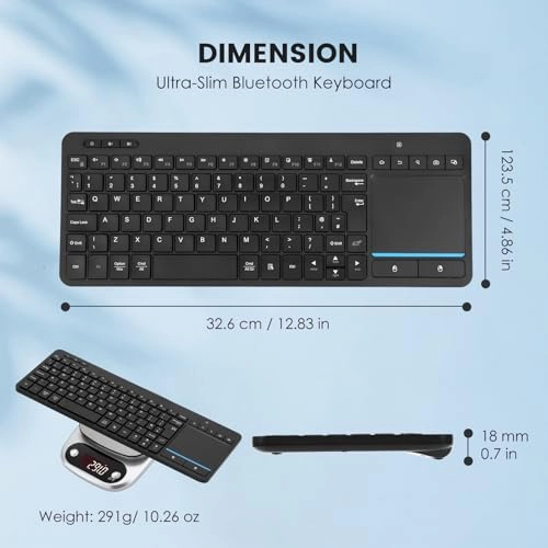 Keyboard with Touchpad - Wireless