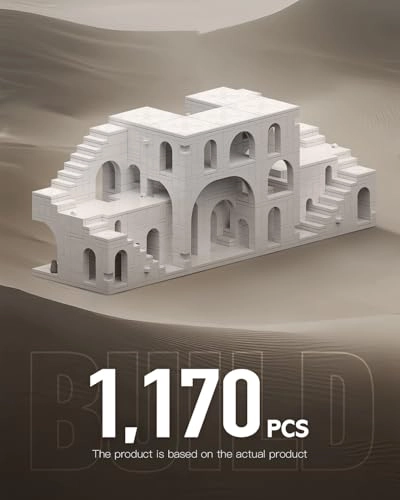 Architectural Transformable Castle - 1170pcs