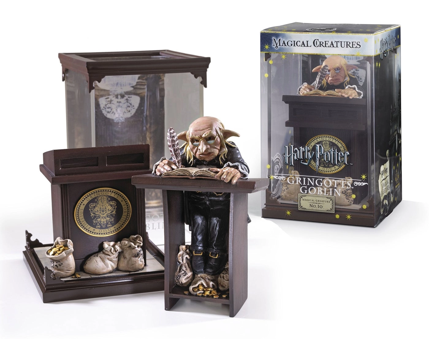 The Noble Collection Gringotts Goblin - Harry Potter Magical Creatures No10