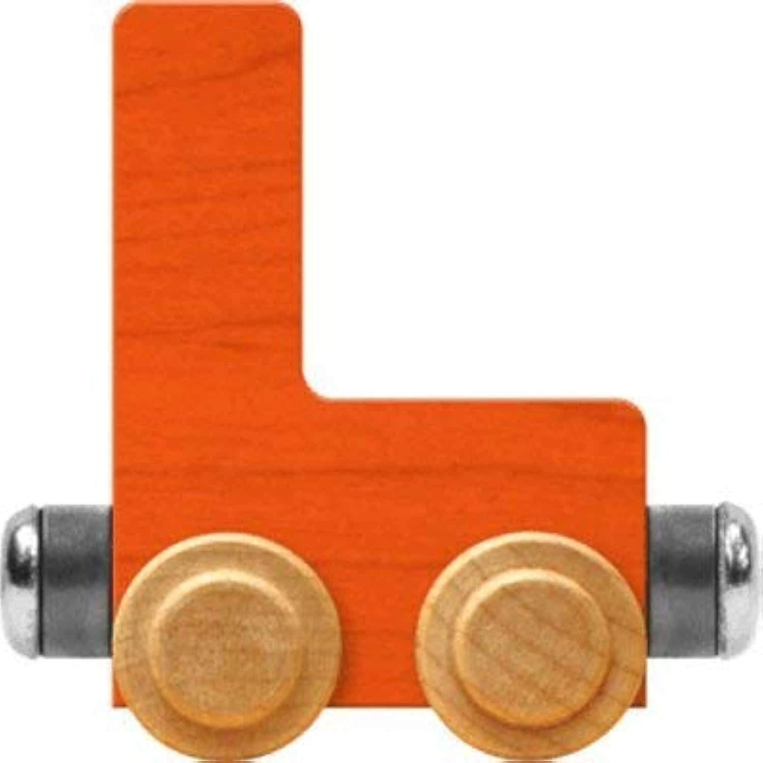 Maple Landmark NameTrains Bright Letter Car - 2 1/2" high New England maple