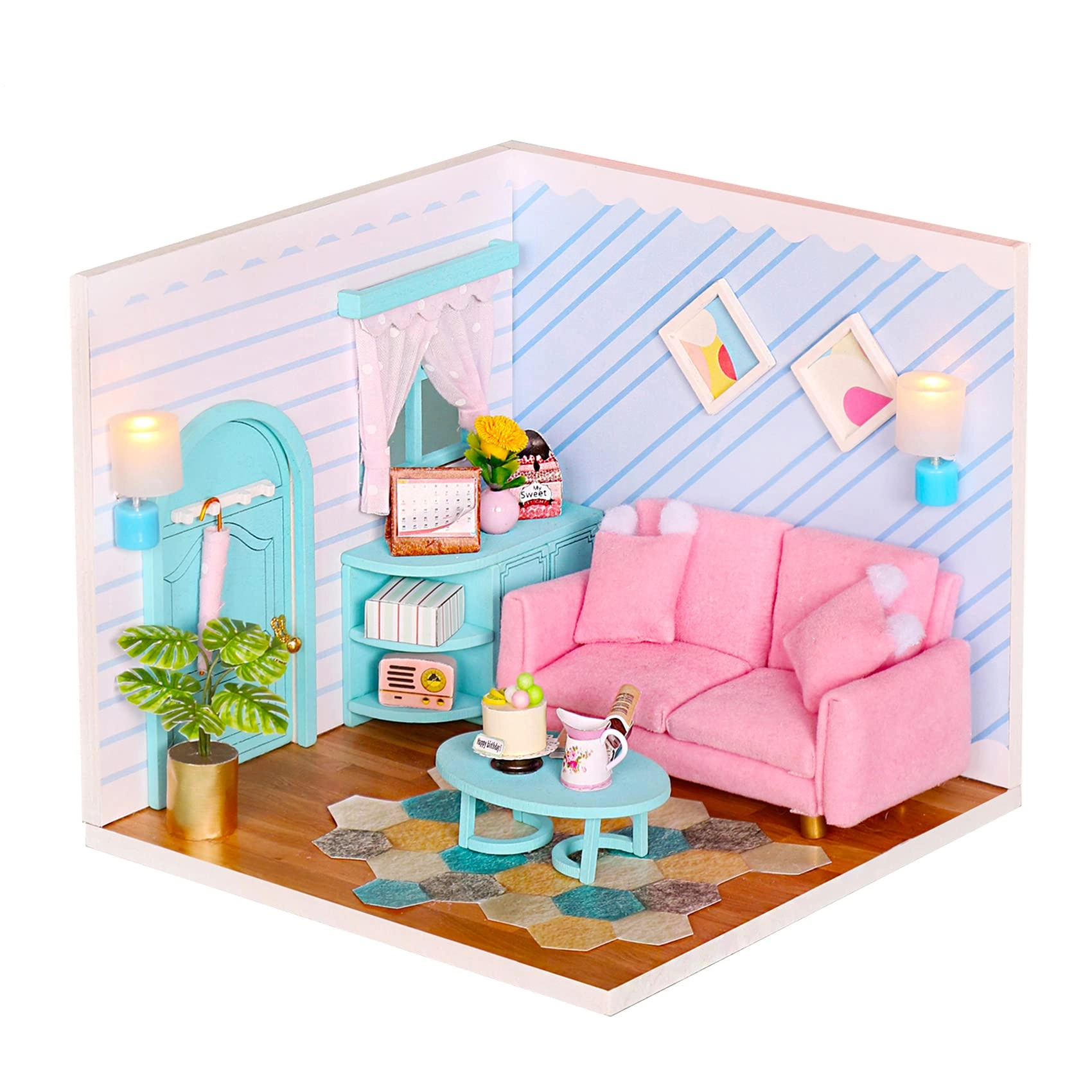 DIY Miniature Dollhouse Kit - 124 scale