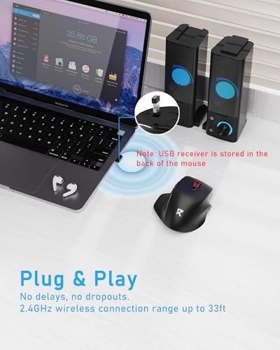 BM-4092 Wireless Mouse - 2.4GHz