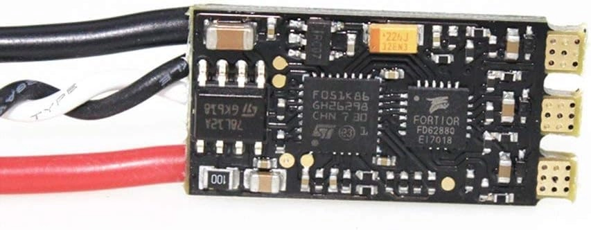 BLHeli_32 35A ESC - 2-5S Built-in LED Dshot1200