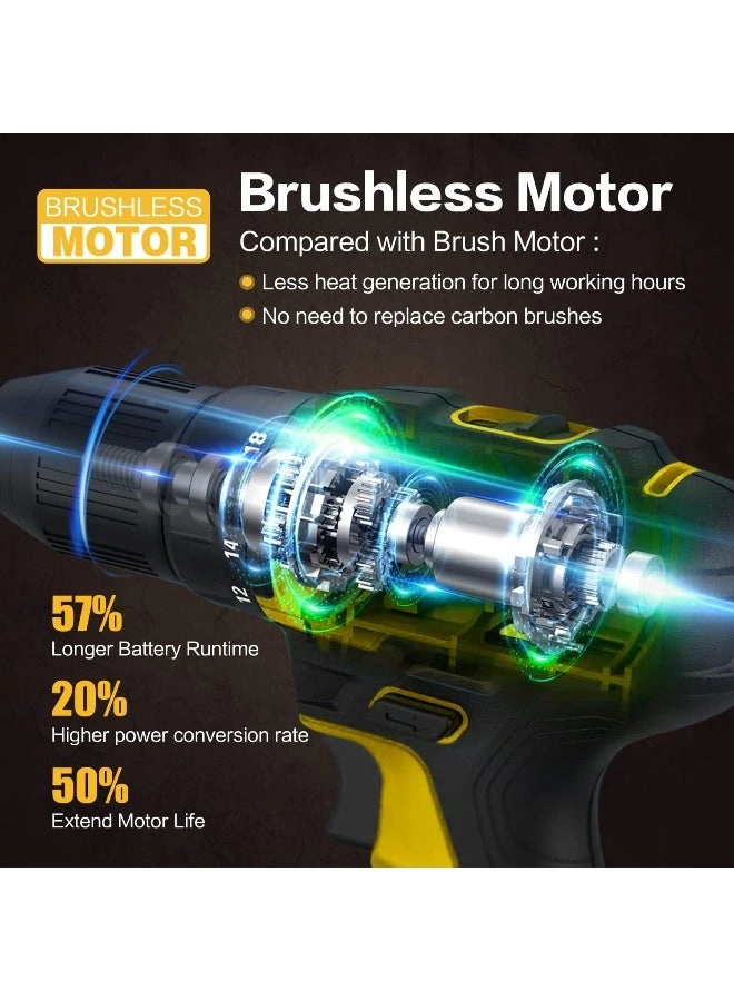 Cordless Drill Driver Kit - 4000 Ampere-hour