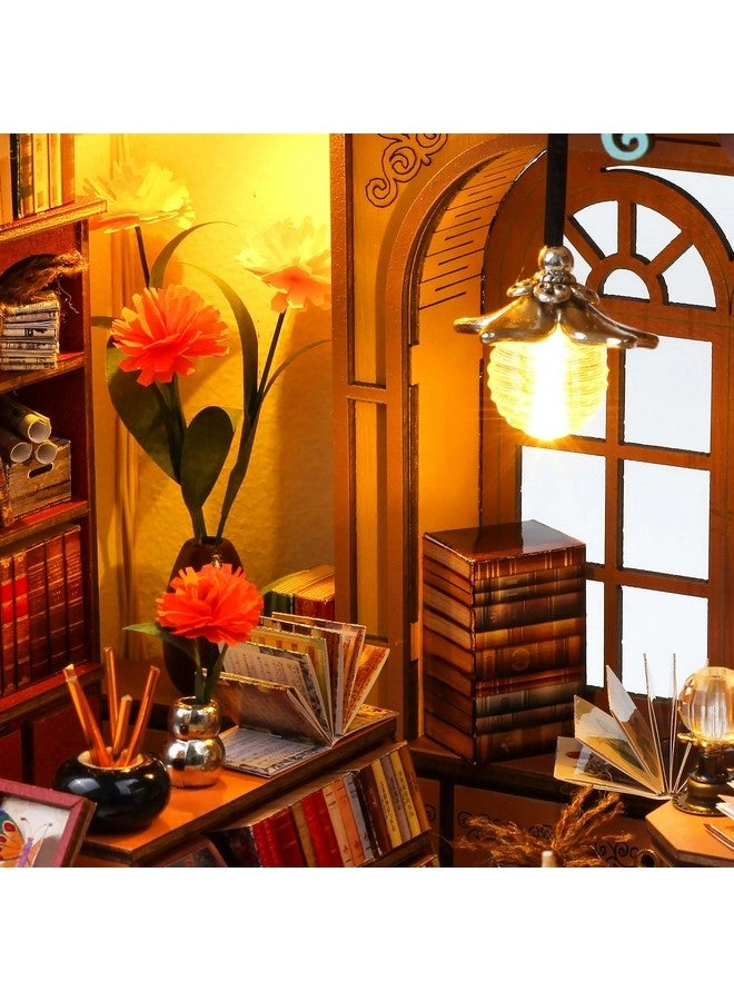 Magic Book Store Book Nook Kit - Diy Wooden Led