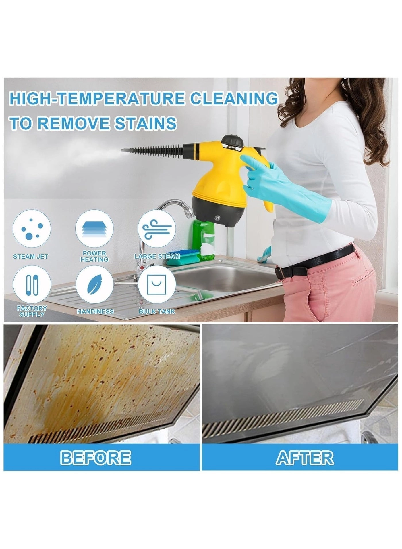 Handheld Steam Cleaner - 3.0bar 350ml