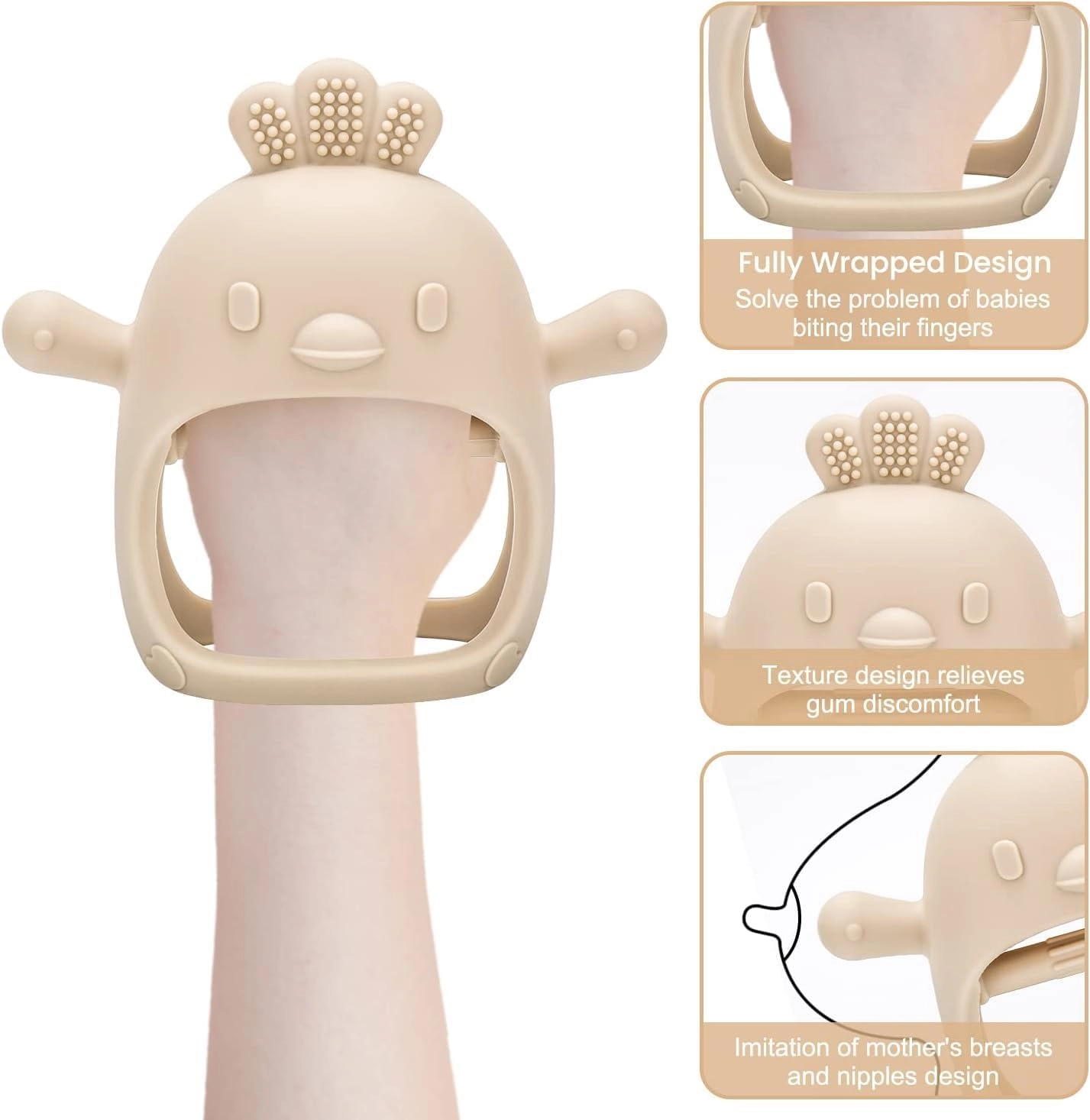 Teething Mittens - Silicone