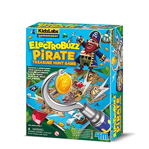 KidzLabs Gamemaker Pirate Treasure Game Kit - 5 - 12 years