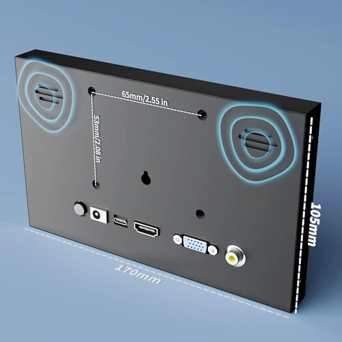 Mini Monitor - JUN-7LP-FBA 7 Inches 1024x600