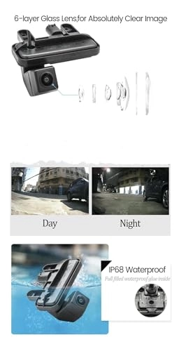 Rear View Parking Camera - Night vision 1280x720p