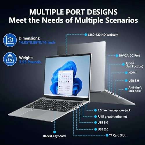 DH01 - 15.6'' Core i3-1025G1 16GB DDR4 1TB SSD