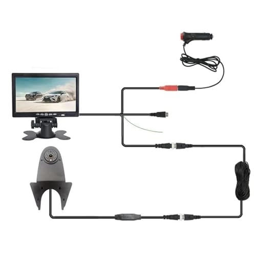 AHD 1080P Brake Light Reverse Camera - Night vision