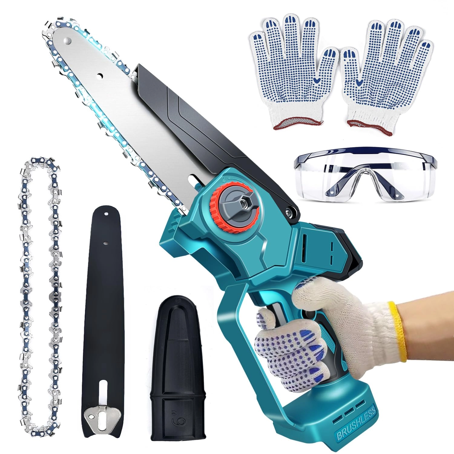 HFUNY Mini Chainsaw - 1200 Watts