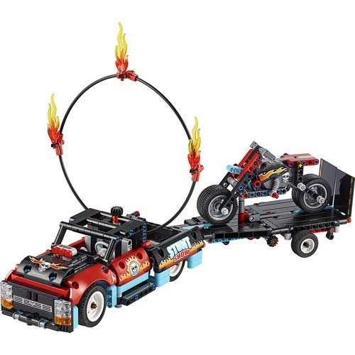 Technic Stunt Show Truck and Bike (42106)