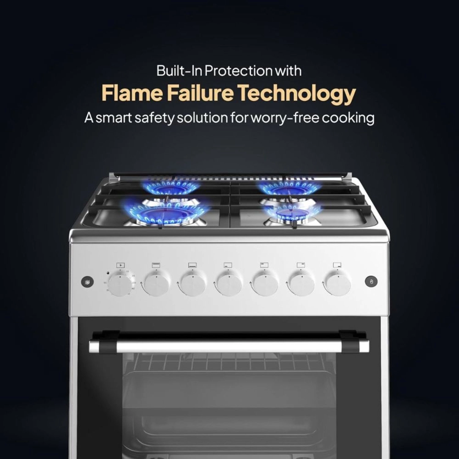 KR-CR 6061FE GAS Cooker