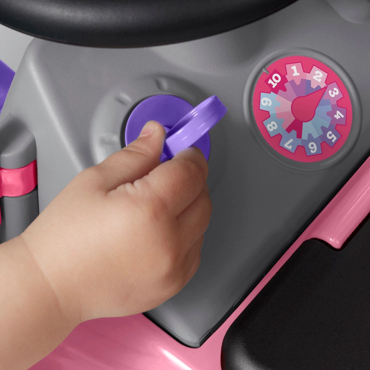 Creativity Push Car - Pink 1+