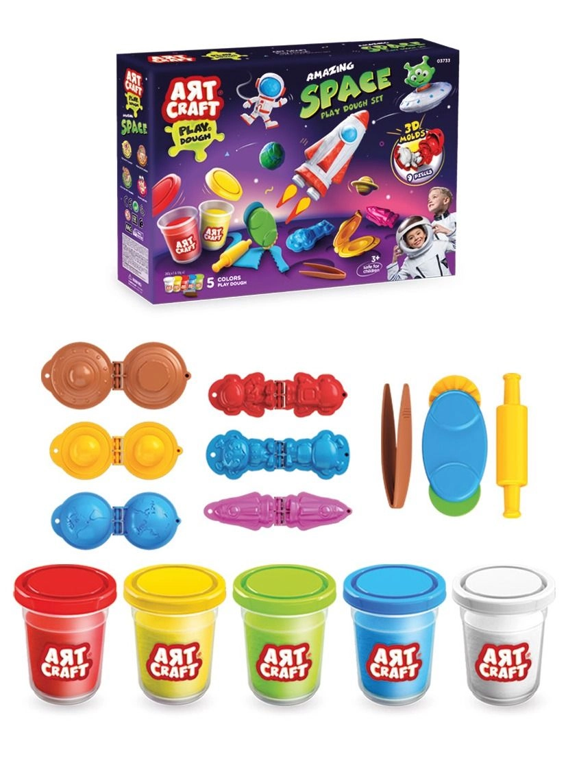 ARTCRAFT AMAZING SPACE - 5 colors 9 pieces 3+ Years