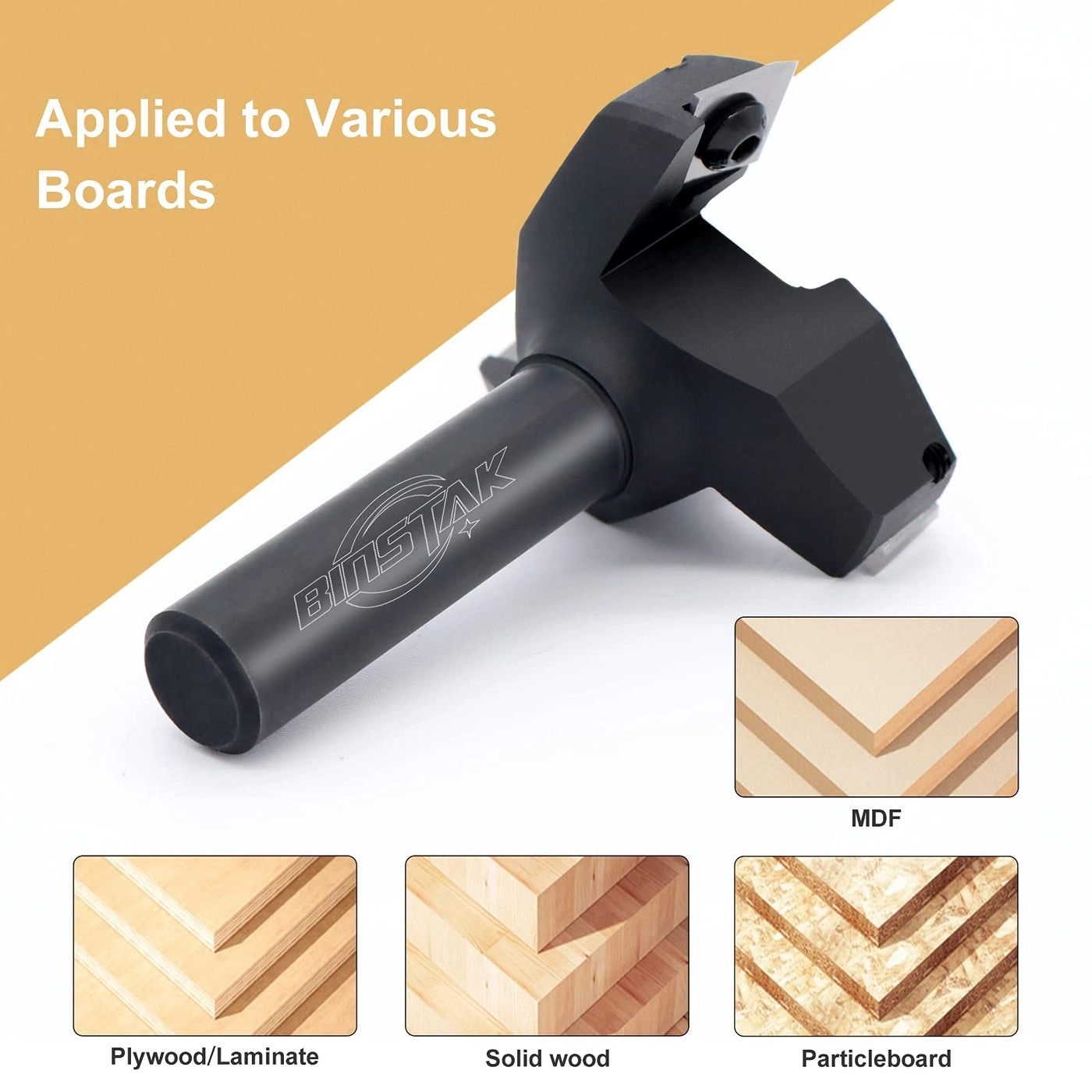 CNC Spoilboard Surfacing Router Bit - 2" 1/2"