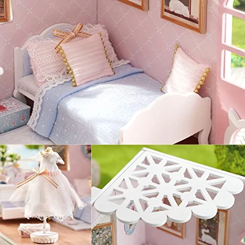 DIY Miniature Dollhouse Kit - Warm Moment 1:24