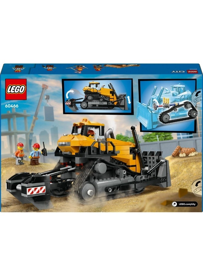 City Yellow Bulldozer (60466)