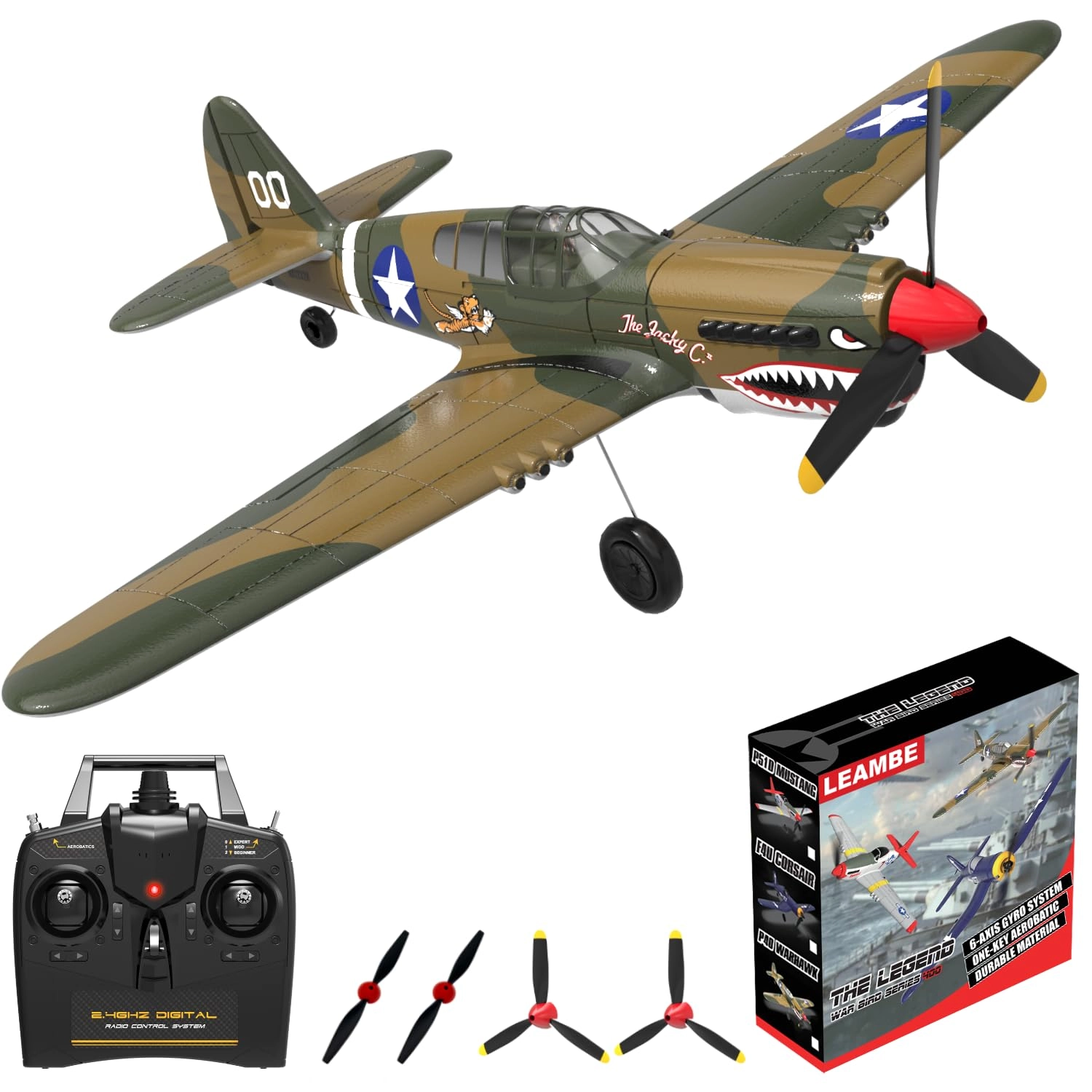 leambe P 40 - 4 Channel Ready to Fly