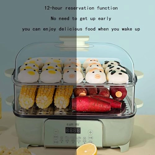 360° Steam Cycle Electric Food Steamer - 26L