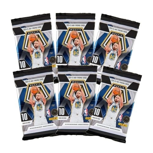 Mosaic Basketball Mega Box - 10 cards per pack 6 packs per Mega Box