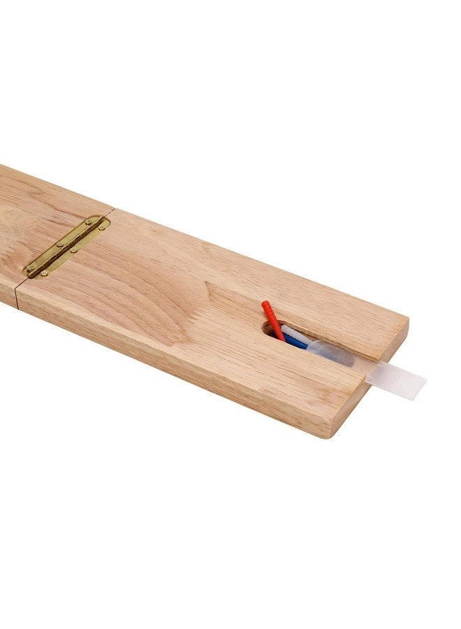 Folding Cribbage Board - 3 Track Wooden