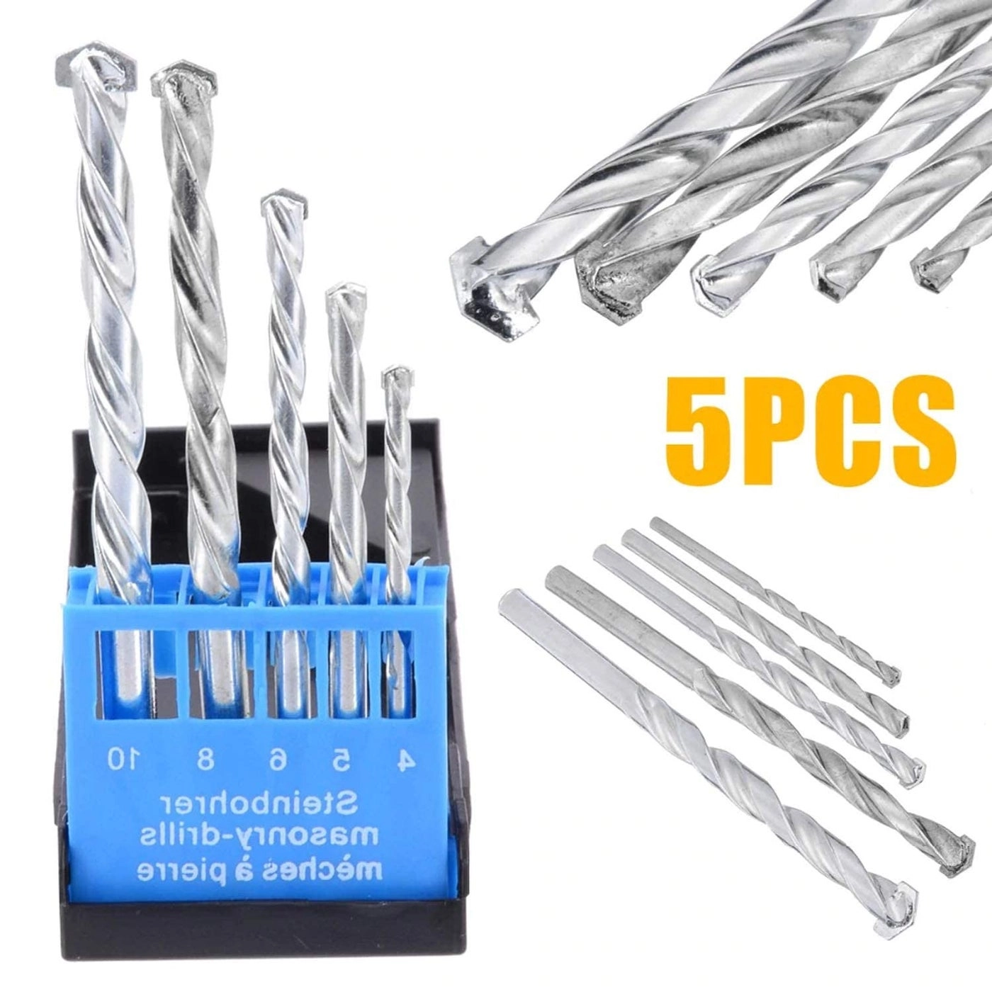 Drill Bit Set - High speed Steel 18 Piece