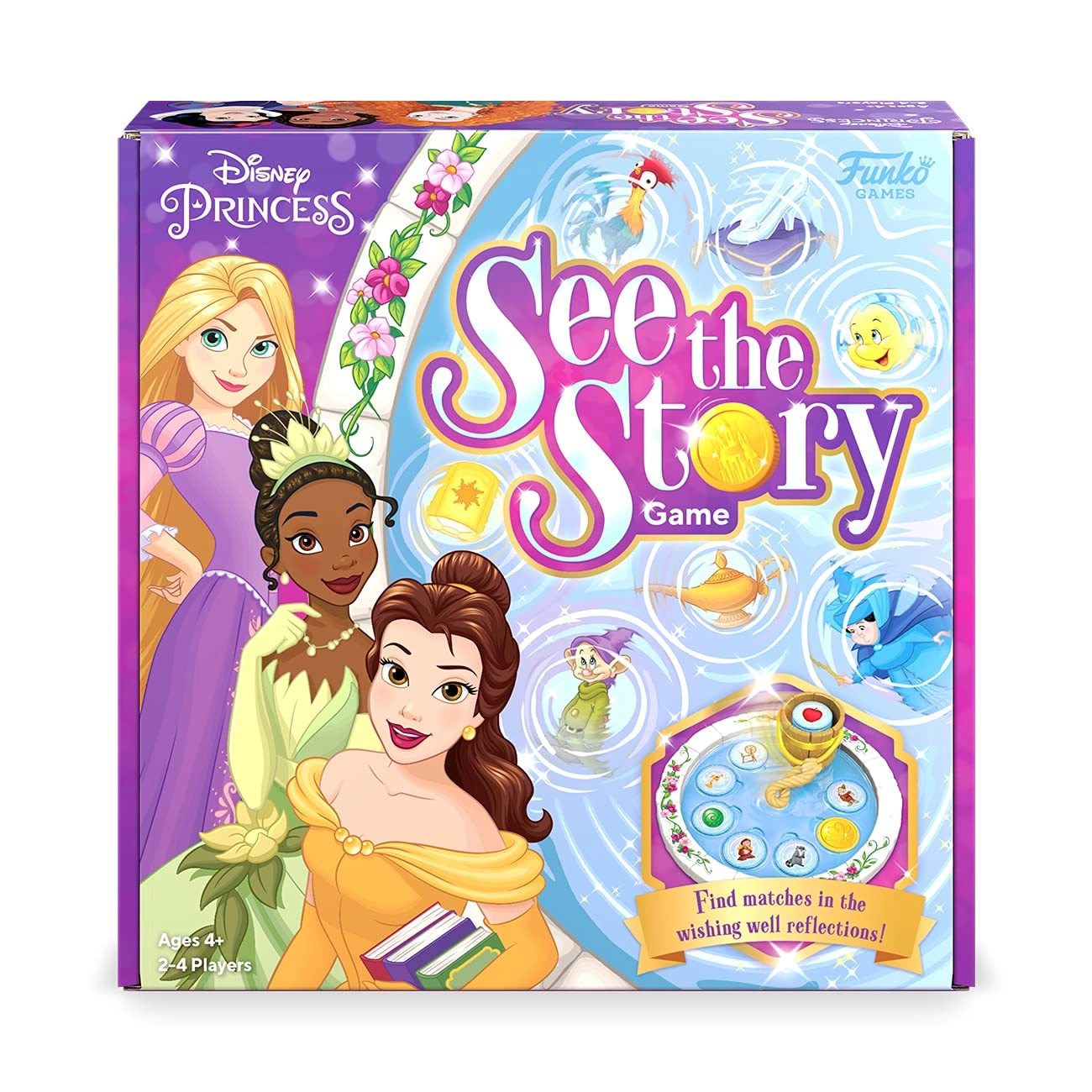 FUNKO Disney Princess See the Story Game - Light Strategy