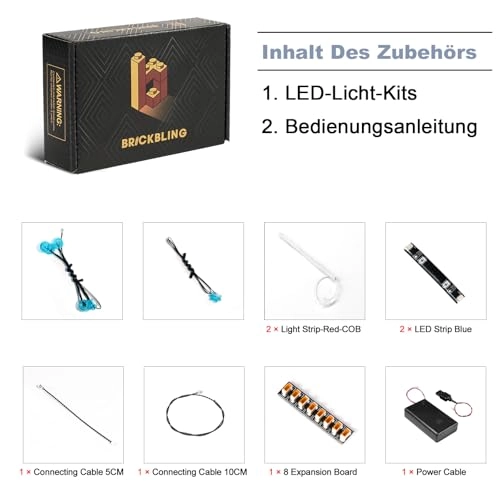 LED Light Set - 75405 Home One Starcruiser compatible USB battery