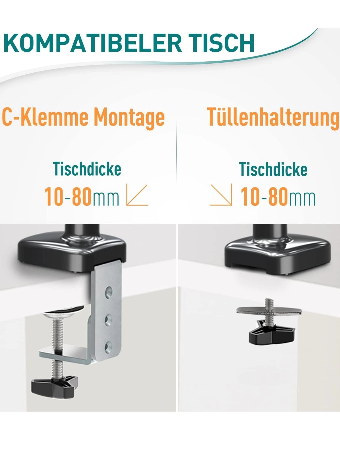 RE54 - Single 13-32 Inch 75x75mm 100x100mm