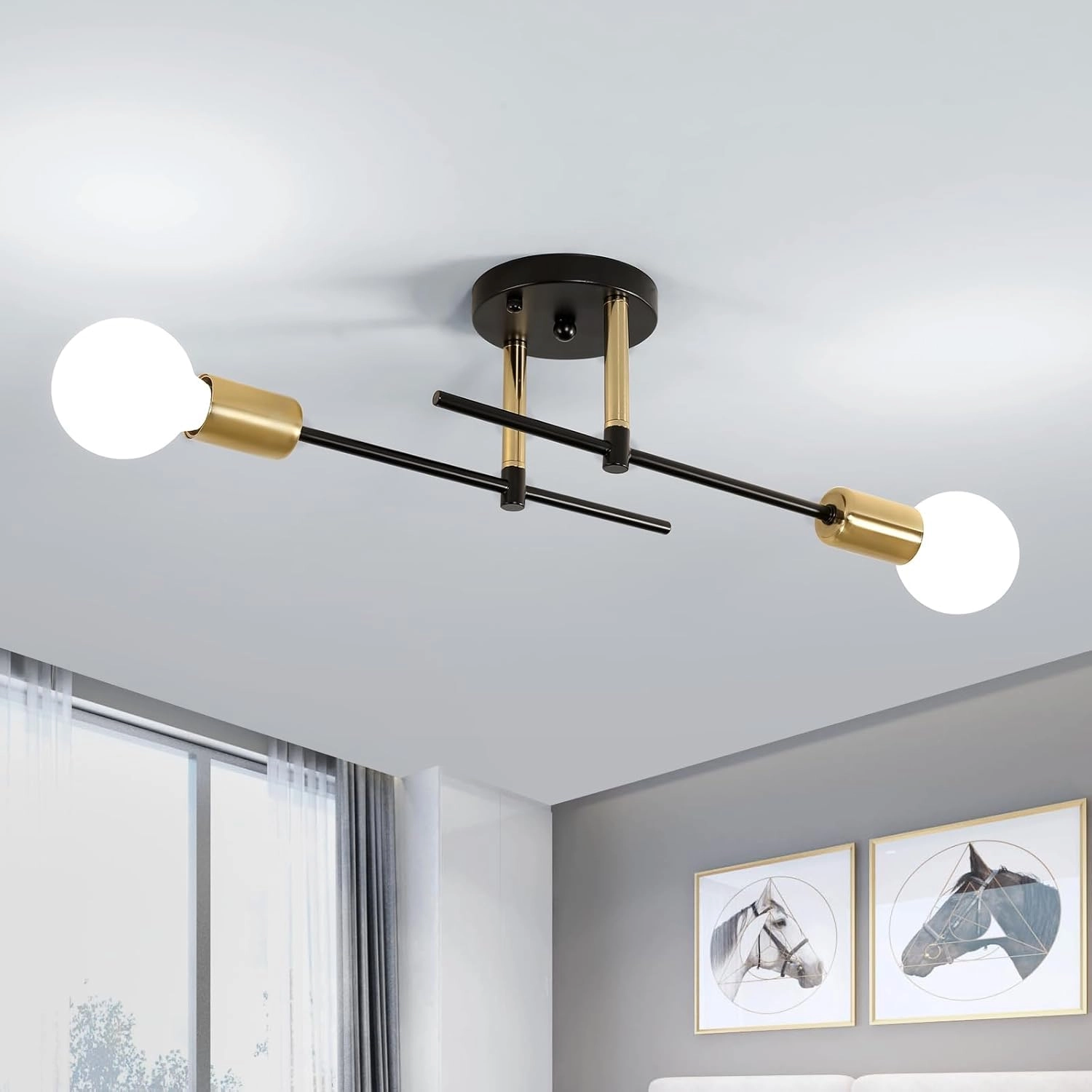 Industrial Ceiling Light - Dimmable