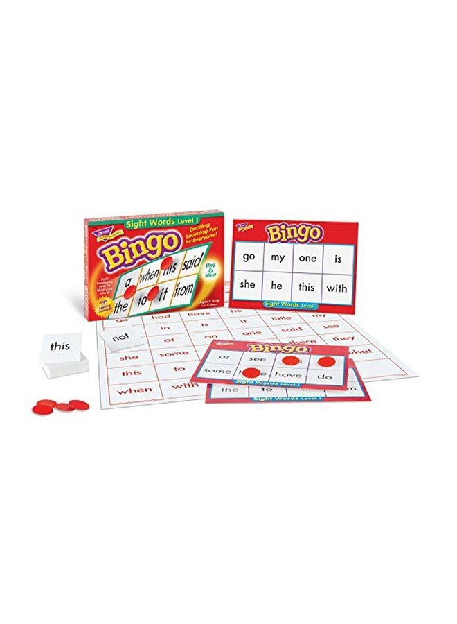 Sight Words Bingo - 10+ Years