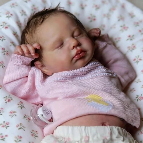 LOULOU Reborn Baby Doll - 20 Inch Vinyl Girl Ages 3+
