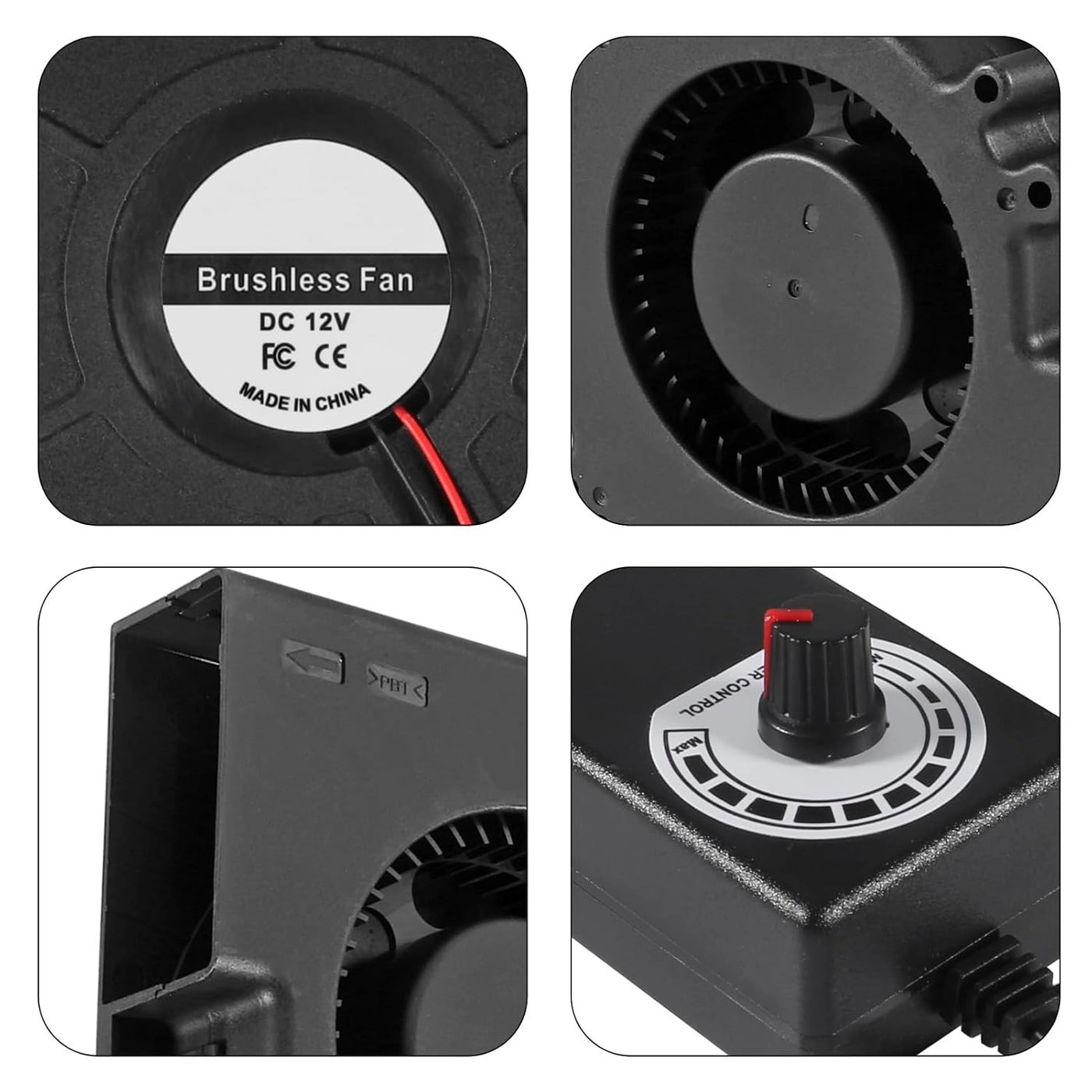 PC Fan - 1 120mm x 32mm + Variable Speed Controller