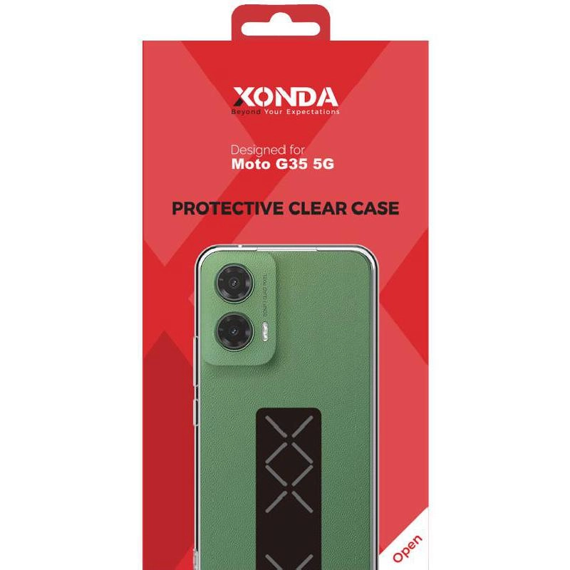 Back Cover Mobile Case with Strap - TPU Material for Motorola edge 50