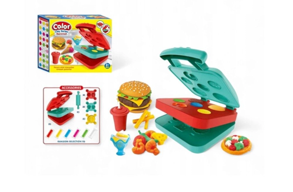 DIY Clay Dough Fast Food Kit - Clay 800g