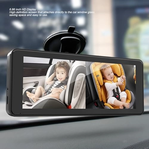Dual Baby Car Camera - 720P 1080P
