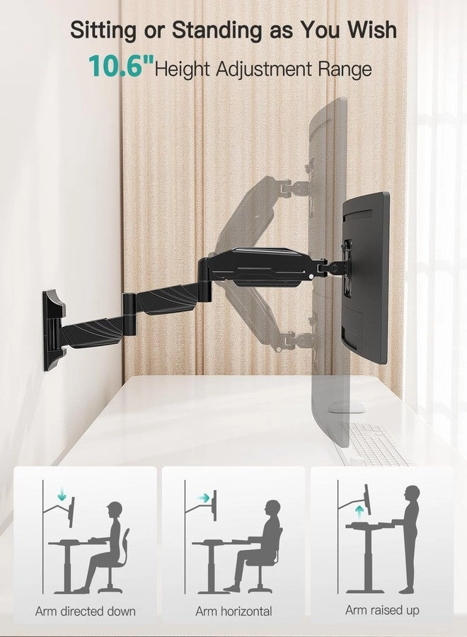 Single Monitor Wall Mount - Single 13 to 32 Inch 75x75 100x100