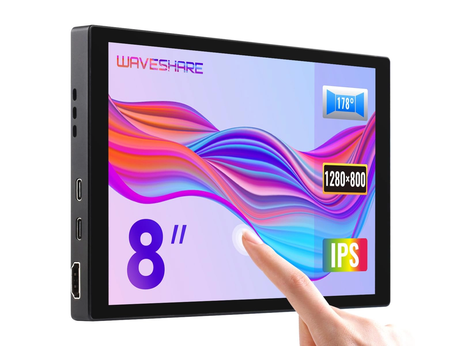 Waveshare Capacitive Touch Display - 1280x800 8 Inches