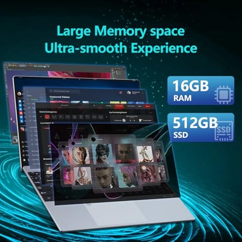 R5-7430U - 15.6'' Ryzen 5 16GB DDR4 512GB SSD