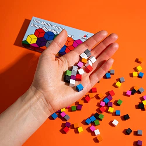 Wooden Cubes - 15 years and up 100 pieces