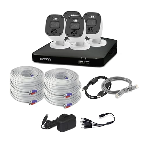Wired DVR 4K Security Camera System - 1TB 8 Channels