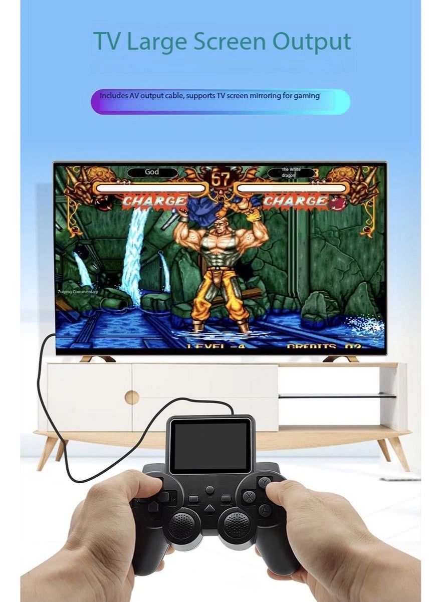 S10 Mini Joystick - 520 Games 4.3-inch Black Kit